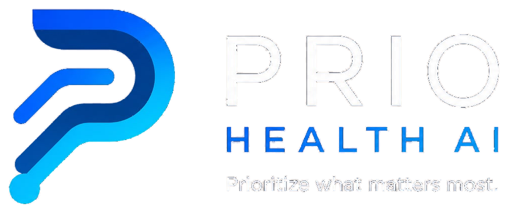 Prio Health AI — Prioritize what matters most.